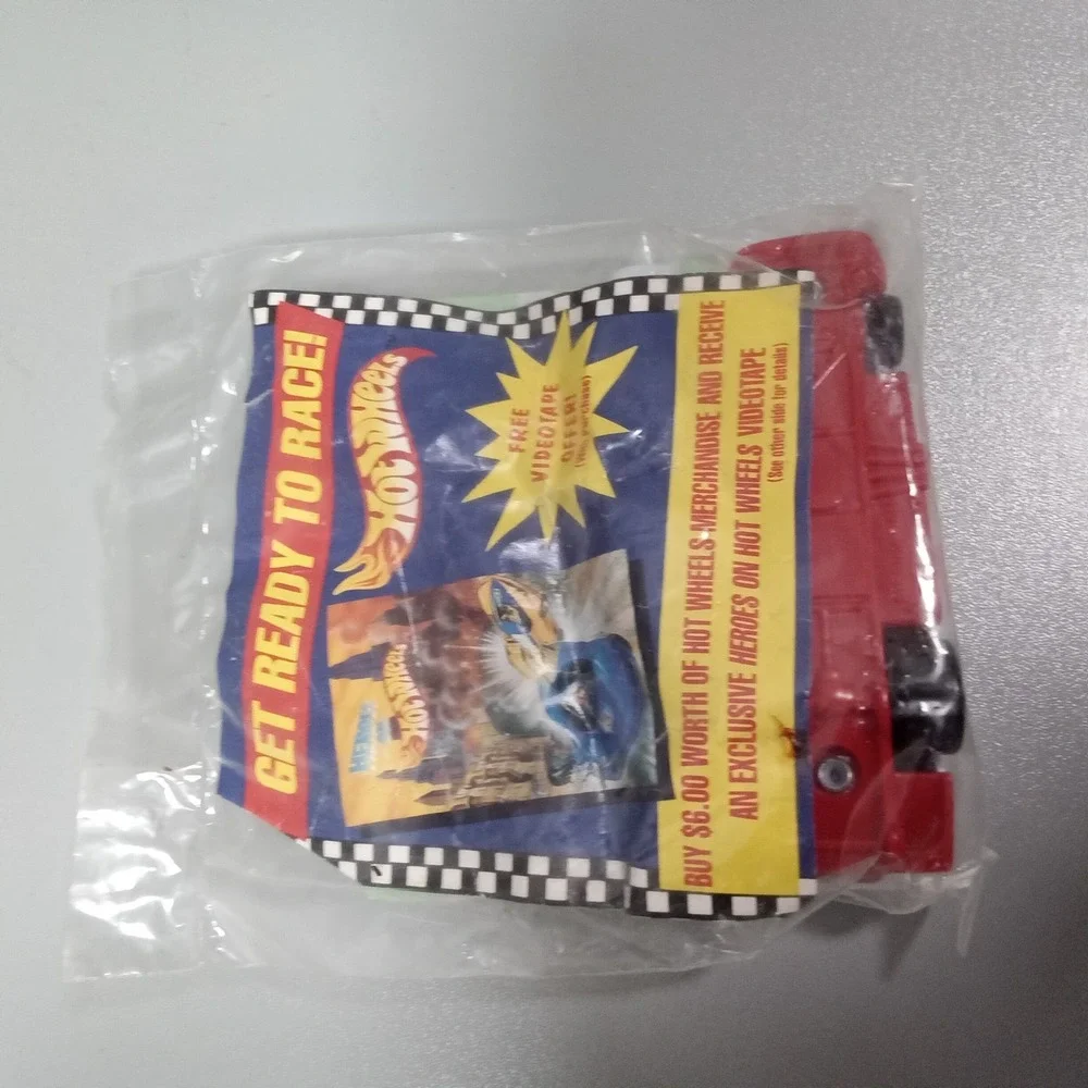 1993 McDonalds Happy Meal Hot Wheels Racing Series‎ Funny Car Sealed MCDXP-897